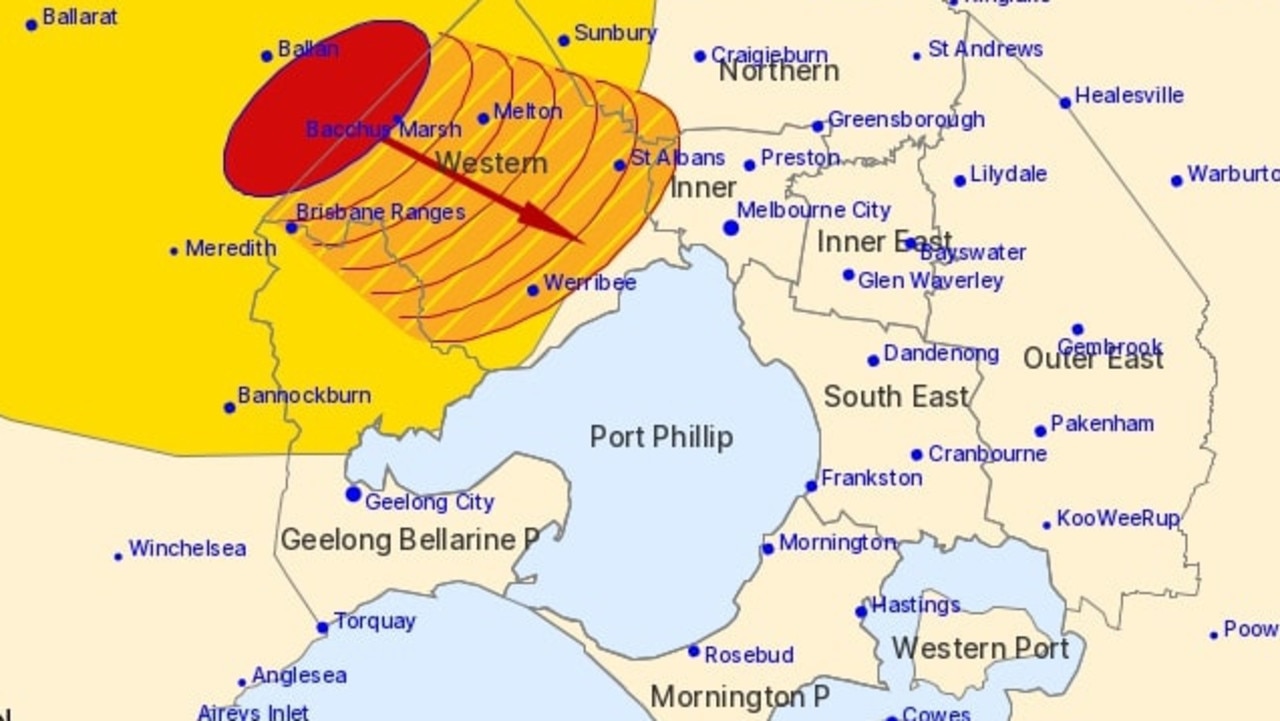 Storm Warning For Geelong As Severe Thunderstorm Sweeps State ...