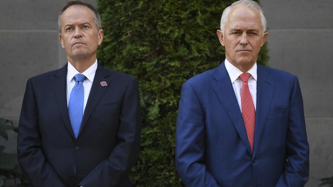 Mr Shorten and the Prime Minister face some testing times ahead of next year’s scheduled federal election. Picture: AAP