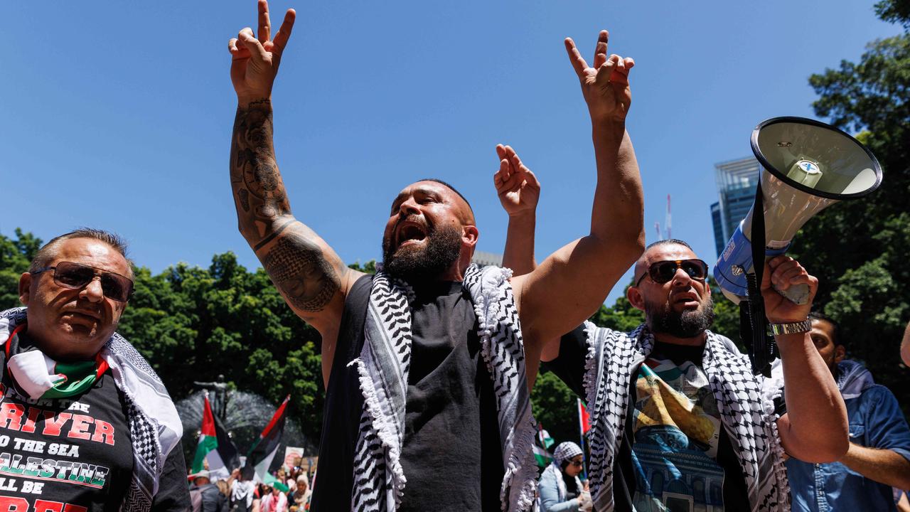 Thousands gathered at Sydney’s Hyde Park on November 19 to protest the war in the Gaza. NCA NewsWire / David Swift