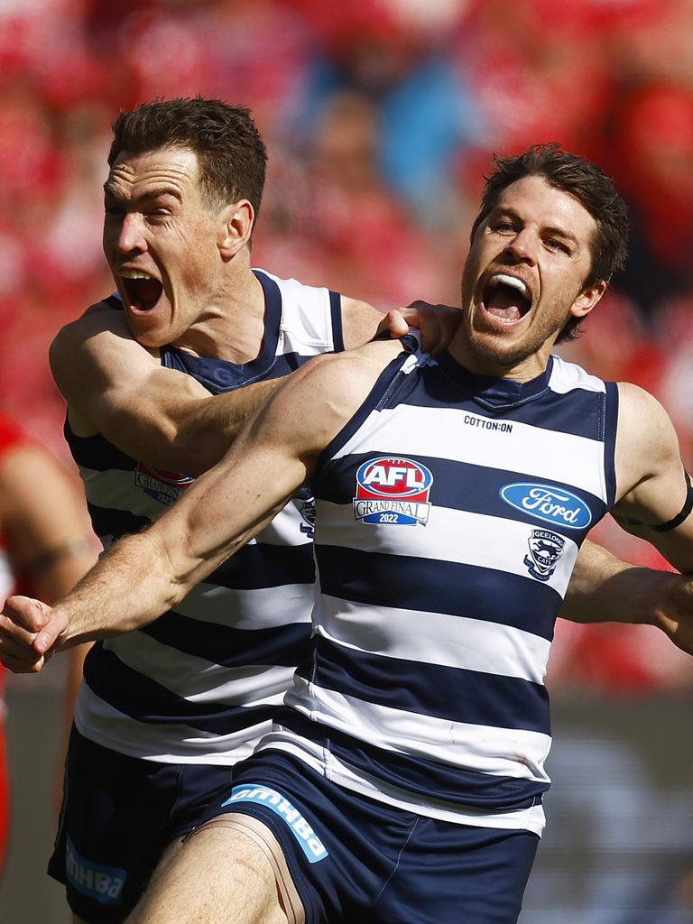 We did it. (Photo by Daniel Pockett/AFL Photos/via Getty Images)