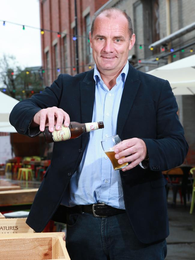 Lion Beer Spirits and Wine Australia MD James Brindley at Little Creatures in Geelong.