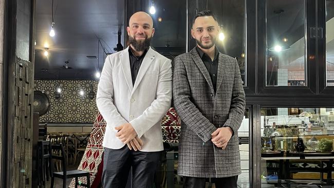 La Shish Guildford's Moustafa Awick (l) and Hussain Zaineddine (r)