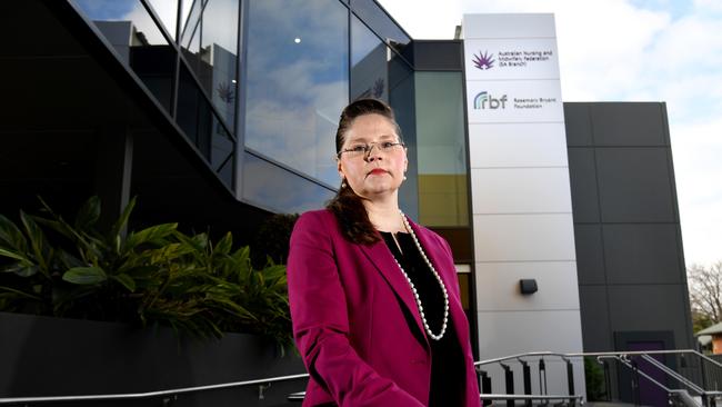 ANMF SA branch chief executive officer Professor Elizabeth Dabars. Picture: Tricia Watkinson