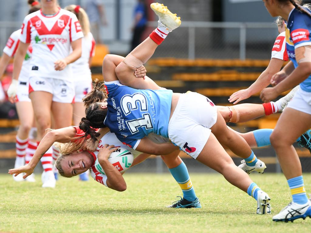 The NRL plans to impose greater fines and suspensions for women than in the men’s game.