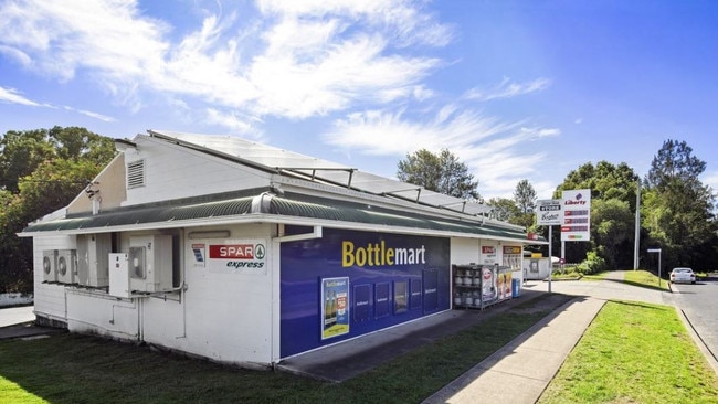 Up for sale in the central hub of the Orara Valley is a cluster of retail shops at Nana Glen.