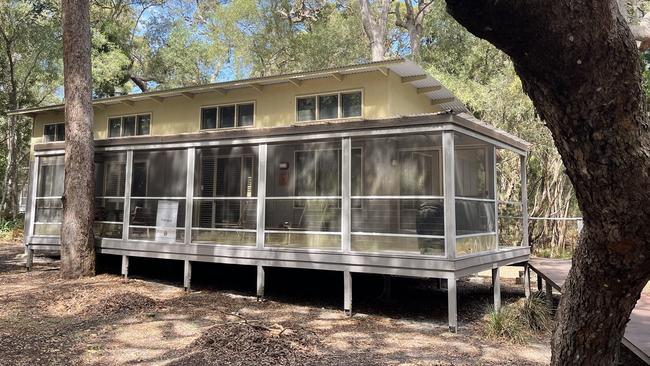 Two-bedroom cabins a short walk to the beach are selling for $110,000. Picture: Des Houghton