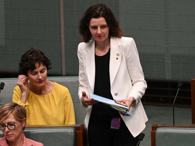 Wentworth independent MP Allegra Spender has slammed the Albanese government’s backflip. Picture: NCA NewsWire / Martin Ollman