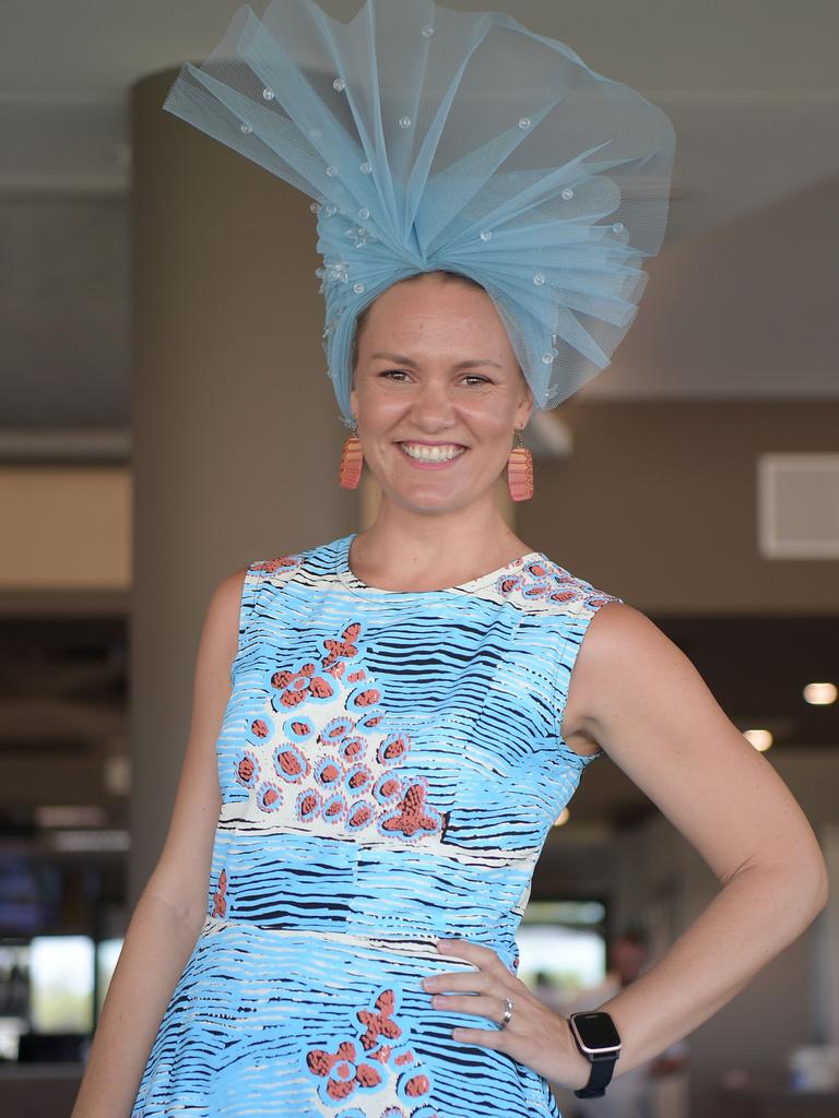 Amy Hetherington at Darwin Turf Club for the Melbourne Cup. Picture: (A)manda Parkinson