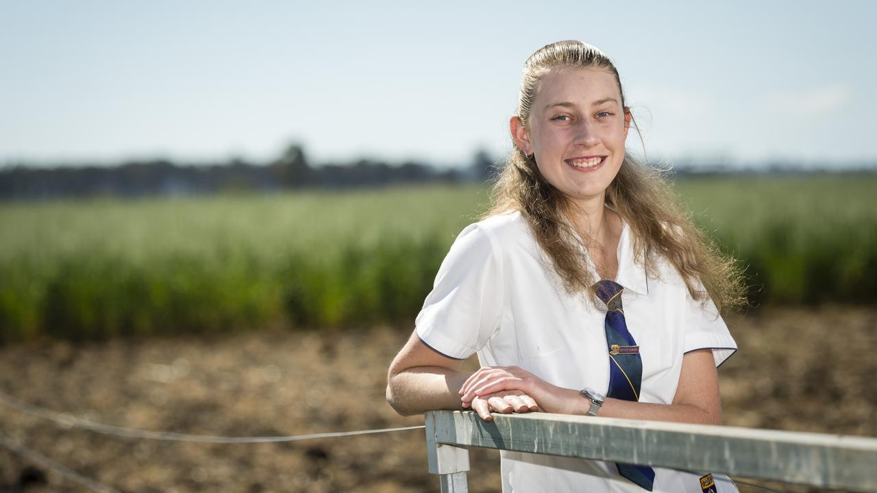 Zonta Club of Toowoomba Young Women in Public Affairs 2023 award recipient Emily Chandler at home. Picture: Kevin Farmer