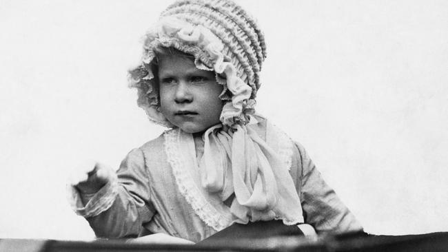 The young Princess Elizabeth, in 1928. Picture: Getty Images.