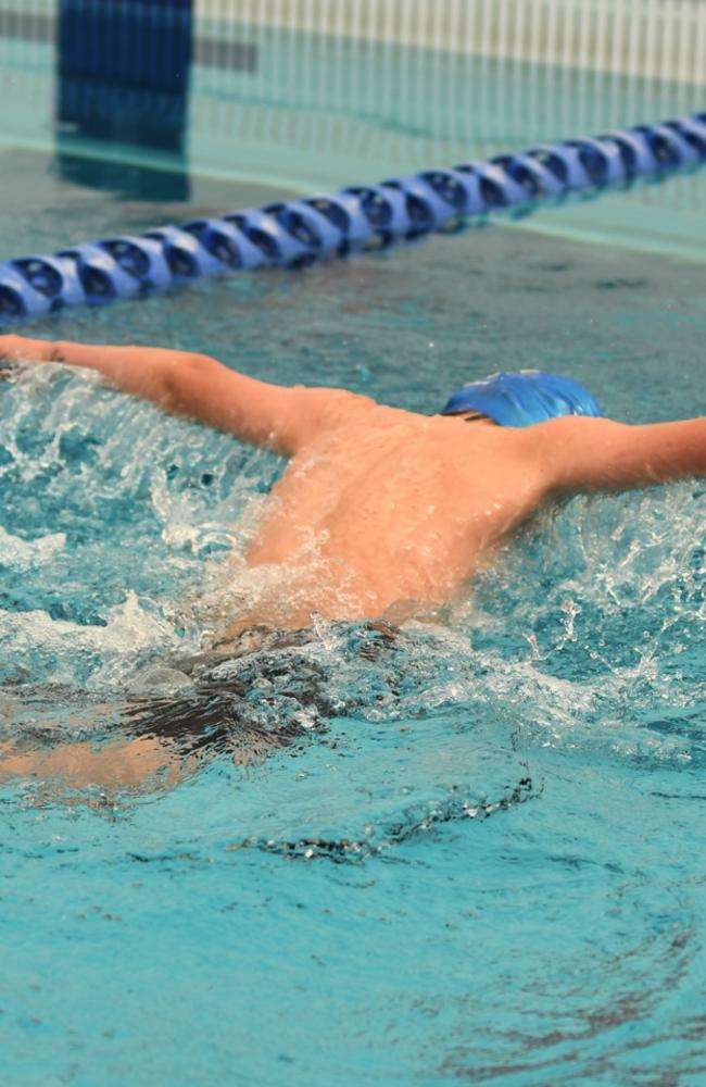 Gympie region champions of the pool: Ethan Giles from Gympie Gold Fins. Photo: Contributed