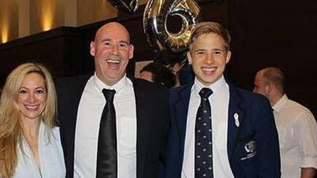 Mr Daniels is a former Knox Grammar School pupil. Picture: Instagram