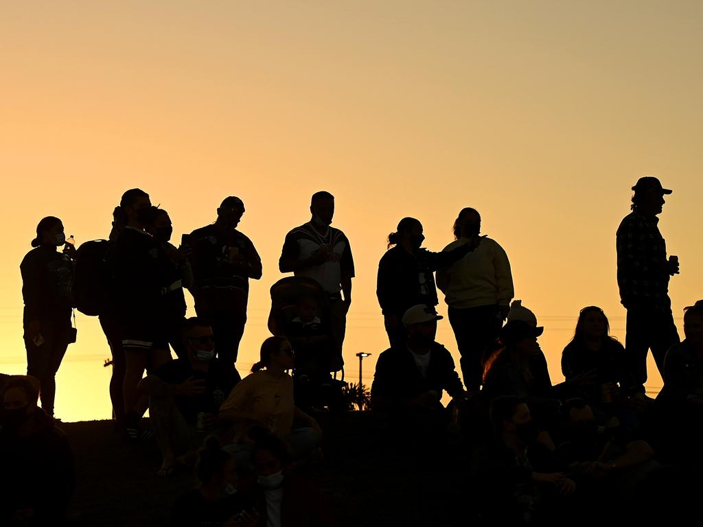 <p>MACKAY, AUSTRALIA - AUGUST 27: A general view of the crowd is seen during the round 24 NRL match between the New Zealand Warriors and the Canberra Raiders at BB Print Stadium, on August 27, 2021, in Mackay, Australia. (Photo by Ian Hitchcock/Getty Images)</p>