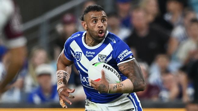 NRL 2024 RD26 Canterbury-Bankstown Bulldogs v Manly-Warringah Sea Eagles - Josh Addo-Carr NRL PHOTOS