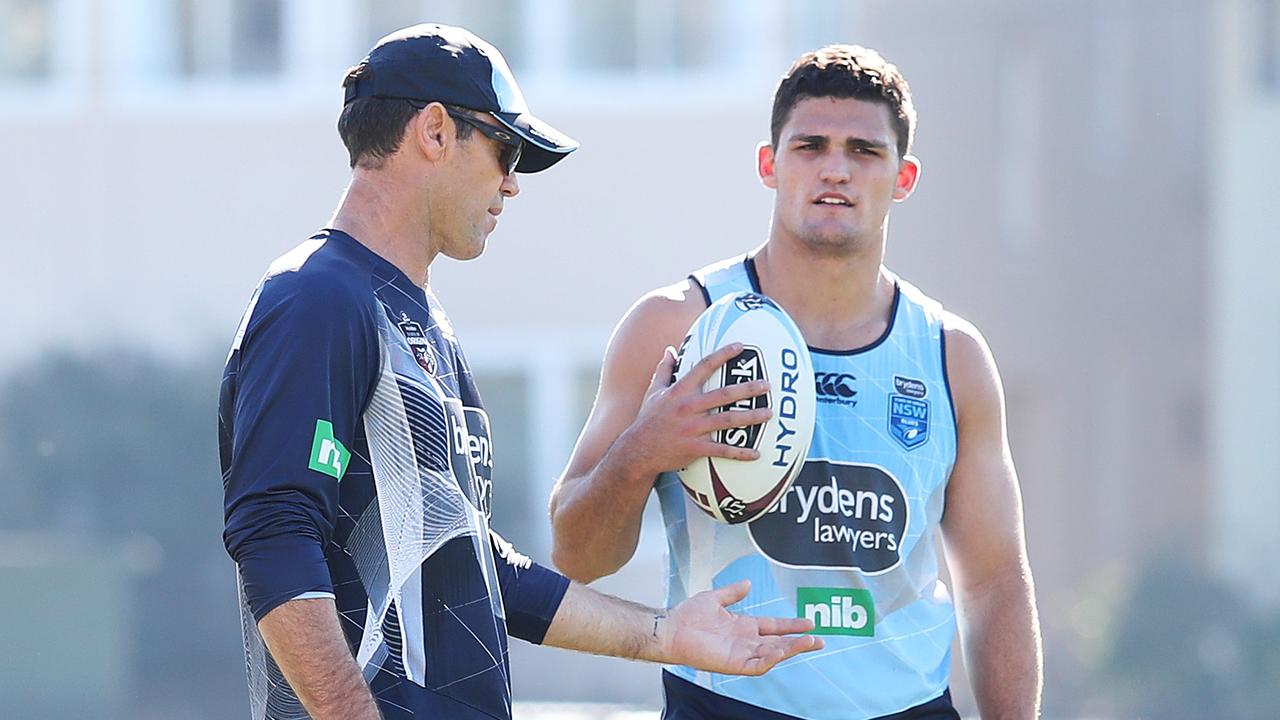 NSW coach Brad Fittler has indicated experience will play a key role in who partners Nathan Cleary in the halves for Origin.