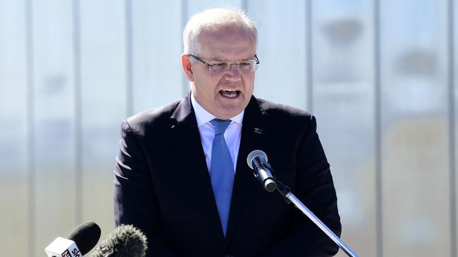 Prime Minister Scott Morrison says allowing the Tamil family to stay would be “the worst possible thing to do”. Picture: AAP Image/Bianca De Marchi