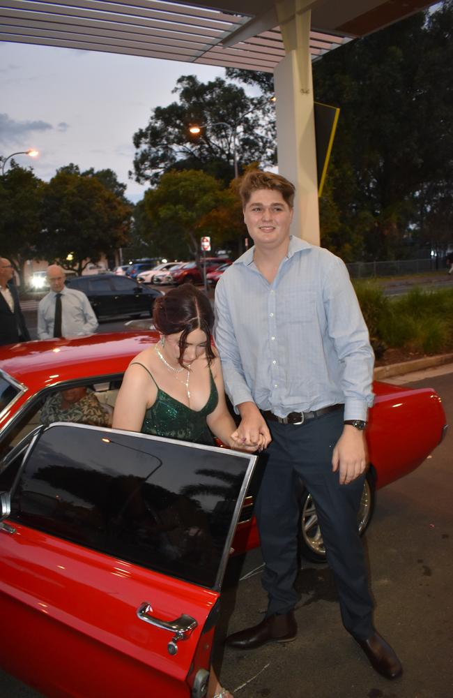 Students at the 2024 Nambour Christian College formal.