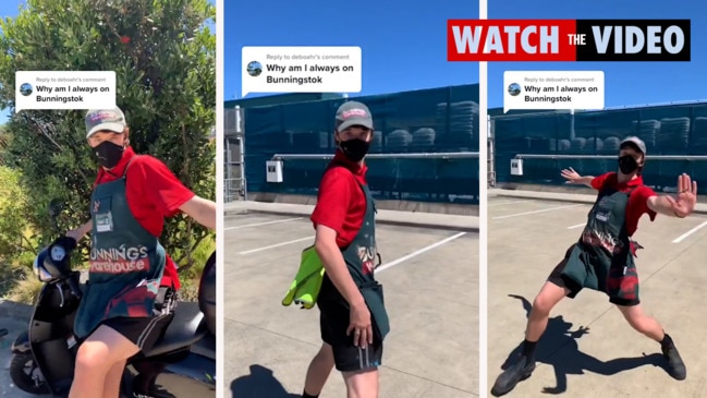 Bunnings workers go viral in provocative dance