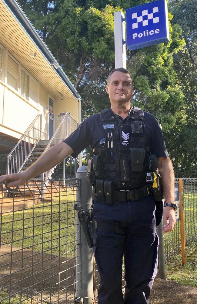 Palmwoods OIC Sergeant Kevin Crowley.