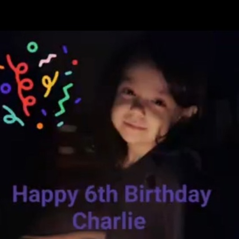 Charlie died in hospital on Friday