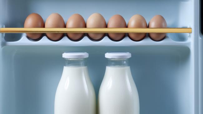 Fridges have in-built egg holders for a reason, people.