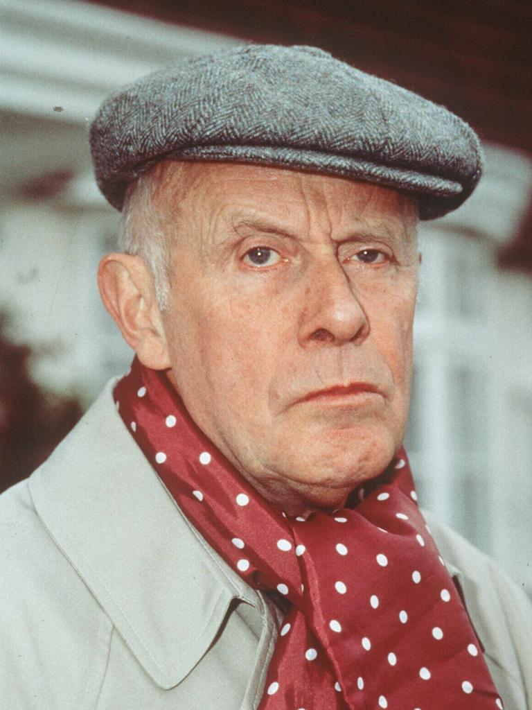 Wilson as Victor Meldrew in One Foot In The Grave.