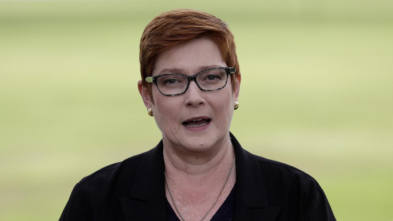 FAKE NEWS: Australian Foreign Minister Marise Payne.