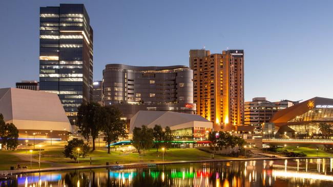 Adelaide City Council has released its City Plan 2036 on how to grow its population. Picture: Brett Hartwig