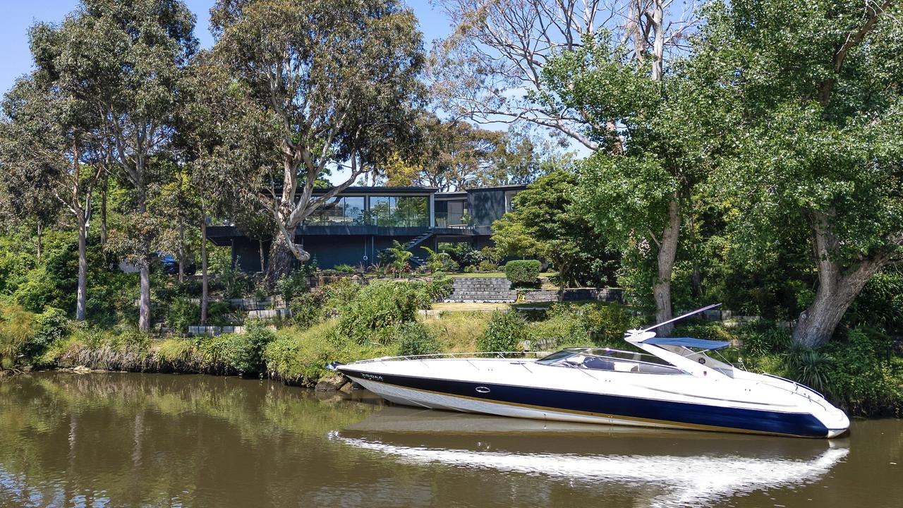 The property comes with its own jetty to park your boat.