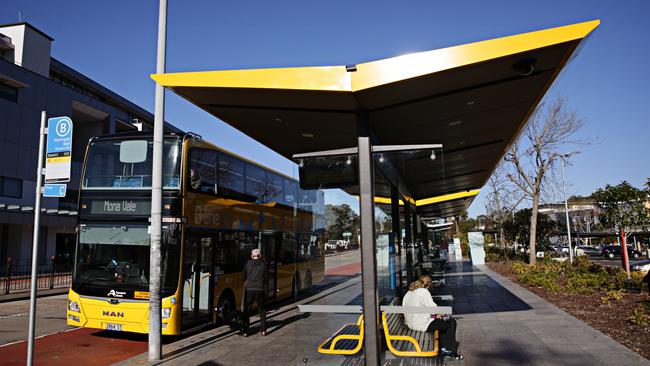 B-Line buses have been brought in to improve traffic conditions. Picture: Adam Yip / Manly Daily