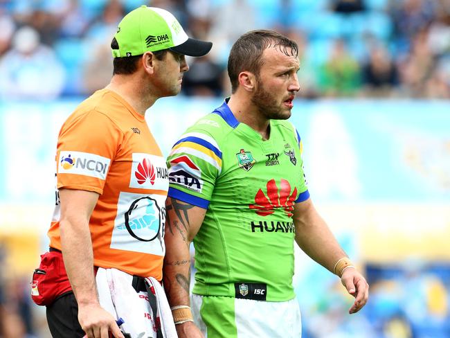 Josh Hodgson is likely to be named to take on the Knights. Pics Adam Head