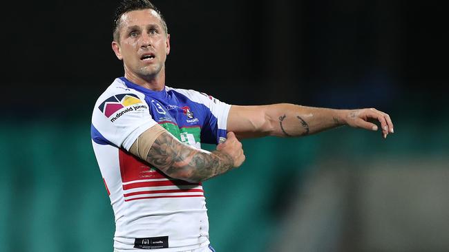 Mitchell Pearce will come back to training later in the week and address players. (Photo by Cameron Spencer/Getty Images)