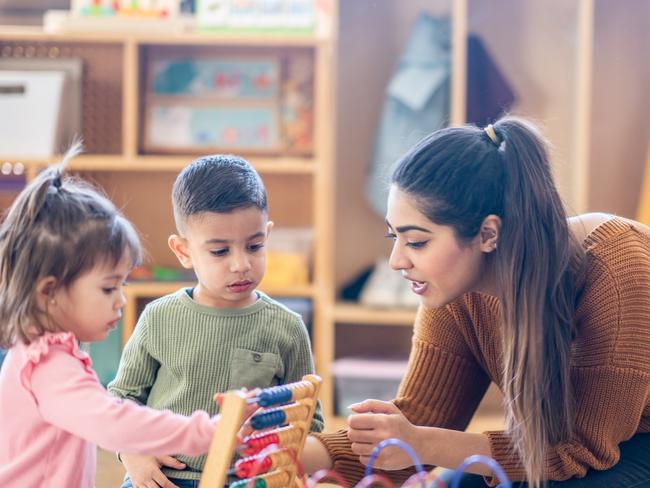 Generic Childcare photo, Kids playing, Kindergarten, Picture: Getty Images,