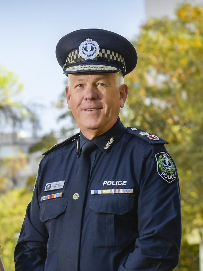 Police Commissioner Grant Stevens. Picture: Roy VanDerVegt