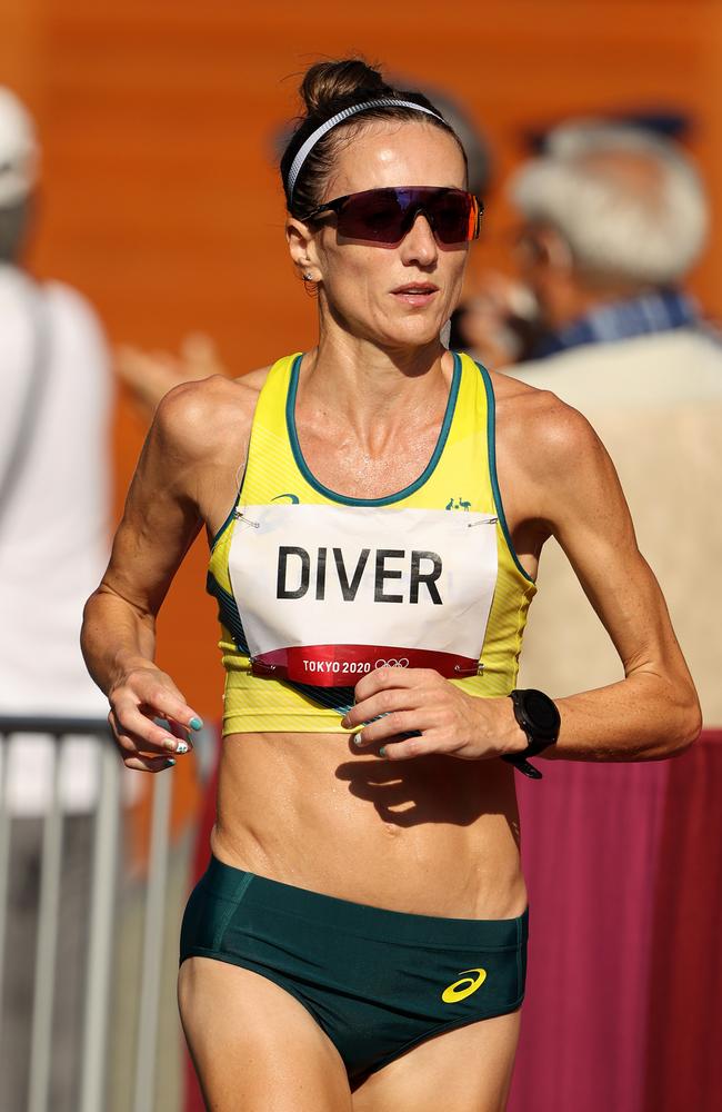 Sinead Diver is one of the most proven performers out of Australian Marathon runners. Diver has excelled since stepping into the distance in her 30s, and this weekend could knock on the door of the Australian Record. (Photo by Clive Brunskill/Getty Images)