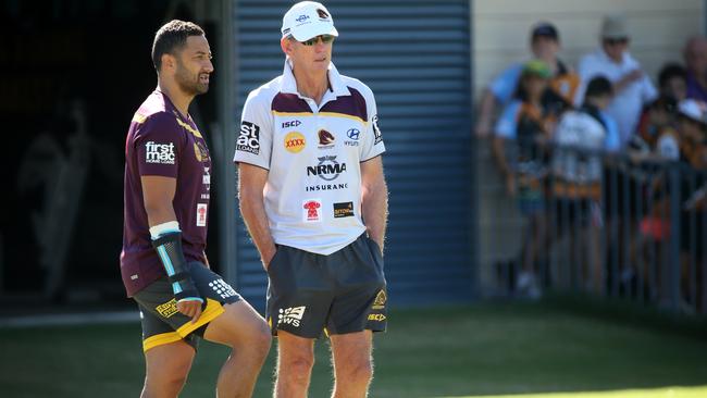 Benji Marshall and Wayne Bennett have a long history. Picture: Jono Searle