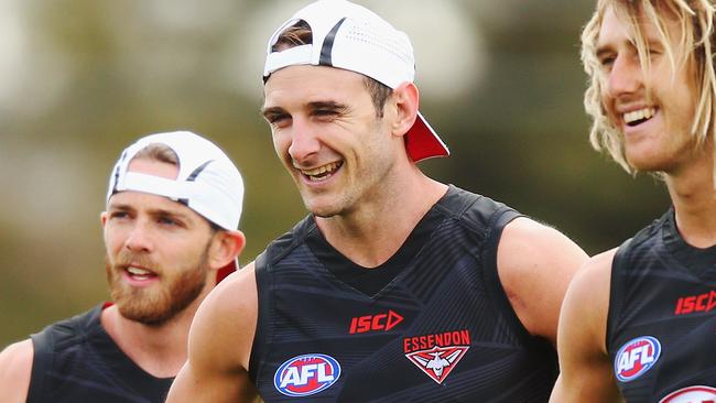 Jobe Watson handed back his Brownlow Medal last week. Picture: Getty Images