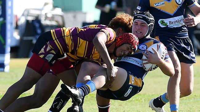 Confraternity Carnival 2024. Ryan Catholic College v St James College. Picture: Shae Beplate.