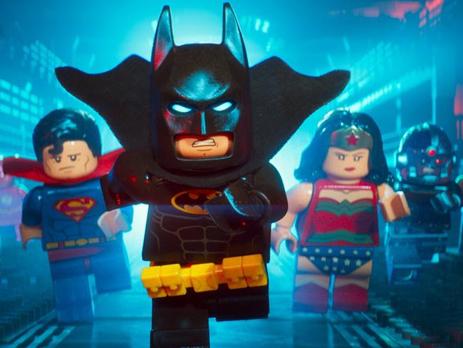 Scene from The Lego Batman Movie. Picture: Warner Bros/Village Roadshow