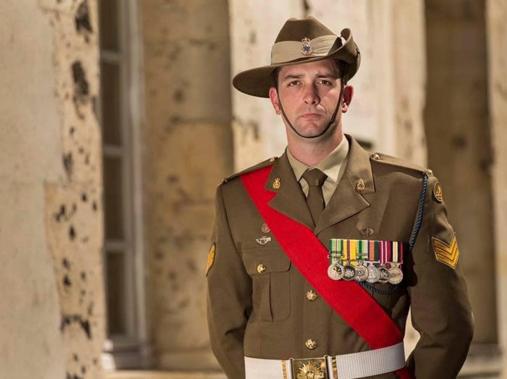 <b>Afghan veteran Ashley Meek:</b> Enlisted in the Australian Regular Army in August 2003. Posted to 5th/7th Battalion, The Royal Australia Regiment. Deployed to Iraq and East Timor. Left the Regular Army in 2009 and joined 10th/27th Battalion, where he was promoted to Corporal. Later joined the South Australian police working in many rural areas, while still attending all major exercises on the weekend to the Battalion. Promoted to Sergeant in 2014 and again deployed, this time on Operation RESOLUTE on a continuous full time service contract.  Died March 5, 2017, aged 29.