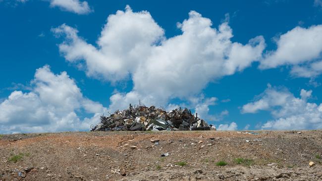 Doesn’t this pile of waste look scrumptious. Photo: Trevor Veale / The Coffs Coast Advocate