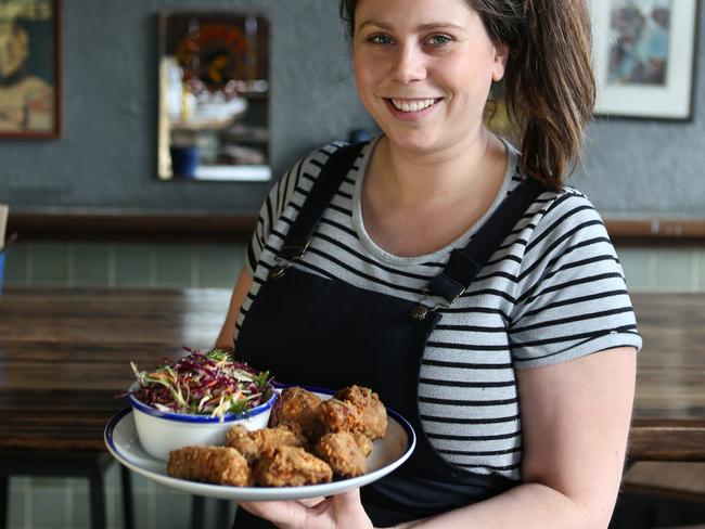 Melbourne’s best fried chicken - Miss Katie's Crab Shack owner Katie Marron. Picture: Rebecca Michael