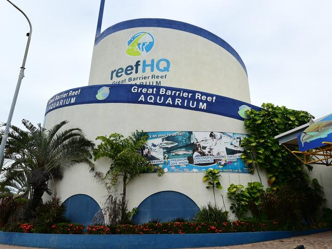 GBRMPA/Reef HQ and The Cultural Centre in Townsville City.