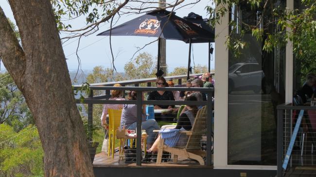 The Lovewell Project at Mt Gravatt lookout. Picture: Kristy Muir 