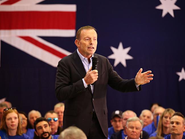 Tony Abbott believes Australia Day should be celebrated on January 26, by everyone. Picture: Adam Yip/The Australian