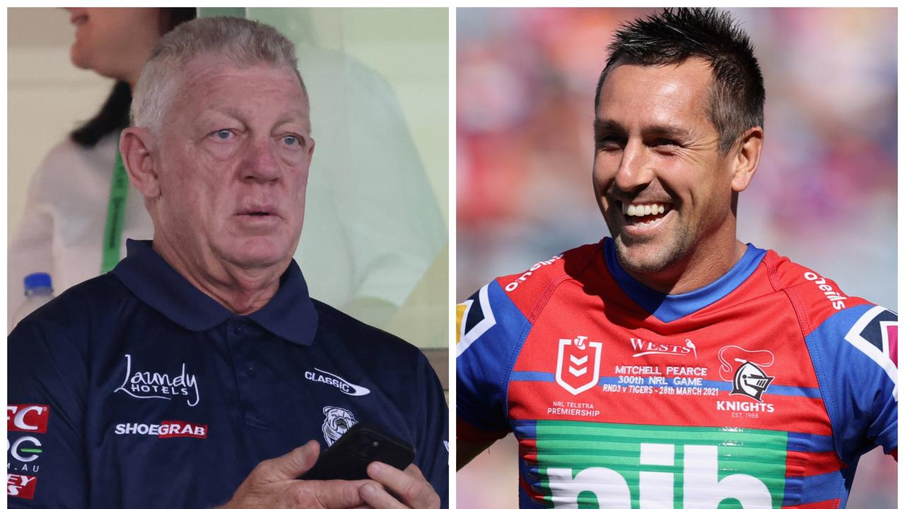 Phil Gould and Mitchell Pearce