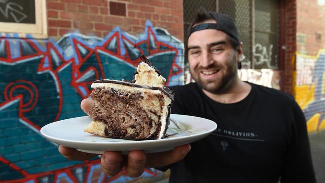 Charles Corby is getting ready to reopen Armageddon Cake bar. Picture: David Smith