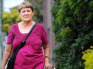 Anne Hampton, of Lismore, and her two-year-old guide dog, Glenn. . Picture: Jacklyn Wagner