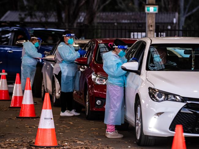 South Australia recorded 1723 new Covid-19 tests on Wednesday. Picture: NCA NewsWire / Flavio Brancaleone