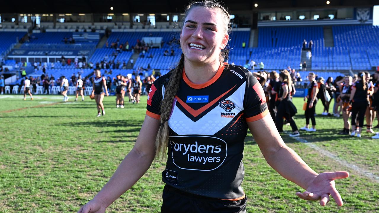 Whitfield’s career took off at the Wests Tigers this year. Picture: NRL Imagery